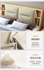 ⁦سرير خشب بتصميم انيق⁩ - الصورة ⁦6⁩