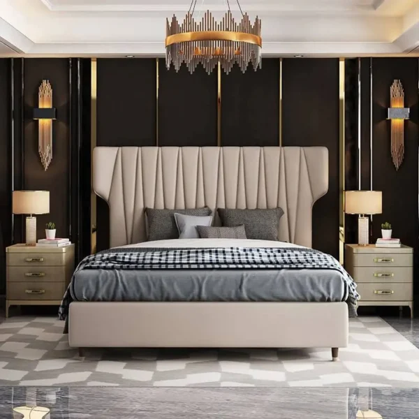 سرير فخم بتصميم إيطالي