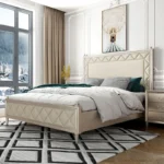 ⁦سرير فاخر بتصميم راقى⁩ - الصورة ⁦3⁩