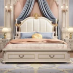 ⁦غرفة نوم كاملة بتصميم كلاسيكي فاخر⁩ - الصورة ⁦4⁩