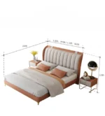 ⁦سرير غرفة نوم مودرن⁩ - الصورة ⁦6⁩