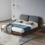 ⁦سرير نوم جلد بتصميم عصرى مميز⁩ - الصورة ⁦6⁩