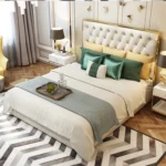 ⁦سرير غرفة نوم شيك و عصري⁩ - الصورة ⁦8⁩