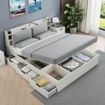 ⁦غرفة نوم مودرن متكاملة بتصميم عملي وأنيق⁩ - الصورة ⁦5⁩