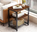 ⁦طاولة جانبية مختلفة الارفف والاشكال⁩ - الصورة ⁦2⁩