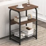 طاولة جانبية مختلفة الارفف والاشكال