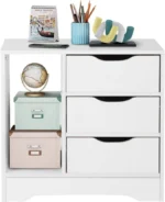 ⁦طاولة جانبية للسرير متعددة ألادراج و الوظائف⁩ - الصورة ⁦5⁩