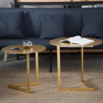 ⁦طاولات قهوة فولاذية بتصميم حديث و مبتكر⁩ - الصورة ⁦3⁩