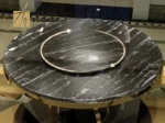 طاولة طعام دائرية فاخرة