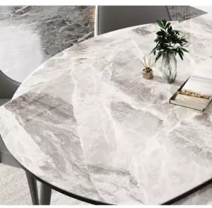 طاولة طعام مستديرة قابلة للطى
