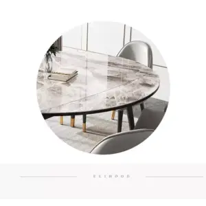 طاولة طعام مستديرة قابلة للطى
