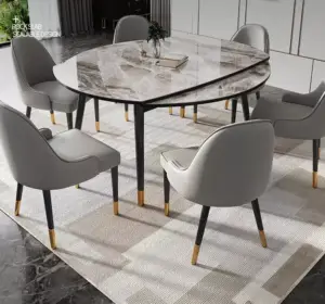 طاولة طعام مستديرة قابلة للطى
