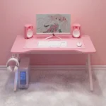 ⁦طاولة كمبيوتر للفتايات بتصميم مميز⁩ - الصورة ⁦2⁩