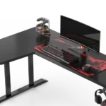 طاولة كمبيوتر قيمنق منحنية بتصميم رائع