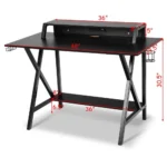 ⁦طاولة كمبيوتر قيمنق متعددة الاستخدام⁩ - الصورة ⁦7⁩