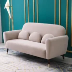 طقم كنب جلوس مخملي بعدة ألوان