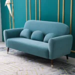 طقم كنب جلوس مخملي بعدة ألوان