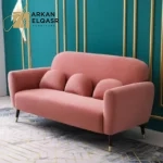 طقم كنب جلوس مخملي بعدة ألوان