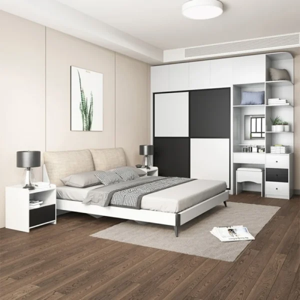 غرفة نوم كاملة حديثة بتصميم بسيط