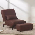 كرسي مع مسند قدم