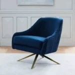 كرسي مودرن مخمل اسباني