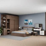 ⁦غرفة نوم مودرن متكاملة بتصميم عملي وأنيق⁩ - الصورة ⁦8⁩