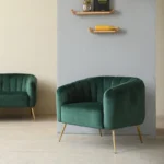 ⁦كرسي مفرد شيك مخملى⁩ - الصورة ⁦3⁩