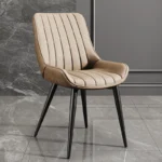 ⁦كرسي مفرد جلد فخم و مريح⁩ - الصورة ⁦7⁩