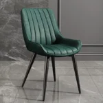 ⁦كرسي مفرد جلد فخم و مريح⁩ - الصورة ⁦3⁩