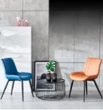 ⁦كرسي مفرد جلد فخم و مريح⁩ - الصورة ⁦8⁩