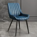 ⁦كرسي مفرد جلد فخم و مريح⁩ - الصورة ⁦6⁩