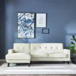 ⁦كنبة زاوية ثلاثية بتصميم مميز و أنيق⁩ - الصورة ⁦7⁩