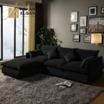 كنب زاوية قماشية فاخرة و مريحة