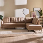 كنبة زاوية رباعية بتصميم مريح فخم