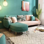 ⁦كنبة زاوية بتصميم مودرن شيك⁩ - الصورة ⁦3⁩