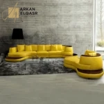 كنب زاوية حديث بتصميم ايطالي