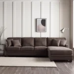 كنبة زاوية مريحة بتصميم استثنائي