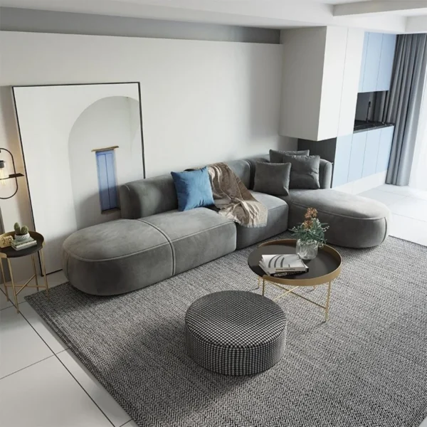 كنبة زاوية مودرن بتصميم مميز