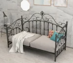 ⁦كنبة معدنية بتصميم كلاسيكي جذاب⁩ - الصورة ⁦2⁩