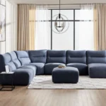 ⁦كنبة زاوية بتصميم منفصل و فخم⁩ - الصورة ⁦2⁩