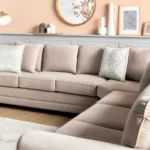 ⁦كنبة زاوية بتصميم مريح ومودرن⁩ - الصورة ⁦4⁩