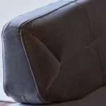 ⁦كنبة زاوية مخملية رباعية بتصميم أركيد⁩ - الصورة ⁦5⁩