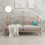 ⁦كنبة معدنية بتصميم كلاسيكي جذاب⁩ - الصورة ⁦4⁩