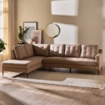 ⁦كنبة زاوية رباعية بتصميم مريح فخم⁩ - الصورة ⁦5⁩