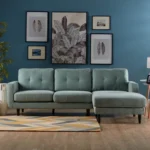 ⁦كنبة زاوية ثلاثية بتصميم جوي⁩ - الصورة ⁦7⁩