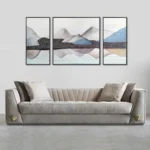 كنبة 3 مقاعد بتصميم عصري