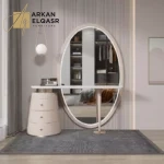 تسريحة غرفة نوم بتصميم ايطالى مع بوف شيك
