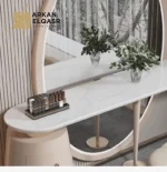 تسريحة غرفة نوم بتصميم ايطالى مع بوف شيك