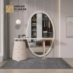 تسريحة غرفة نوم بتصميم ايطالى مع بوف شيك