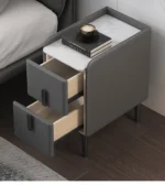 ⁦طاولة جانبية 2 درج | متعدد الالوان⁩ - الصورة ⁦2⁩